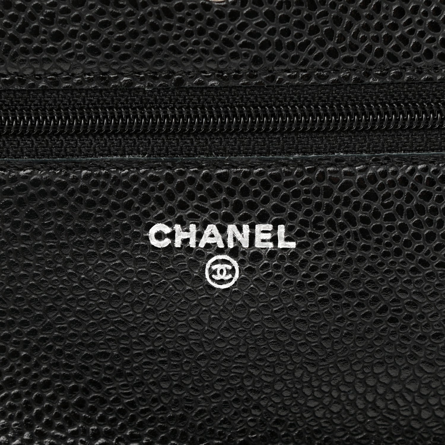 Chanel Caviar Quilted Wallet On Chain WOC Black 6 of 11