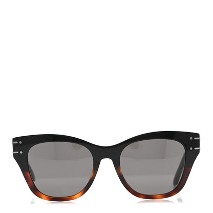 Christian Dior Acetate Diorsignature B41 Sunglasses Black Tortoise 2 of 7