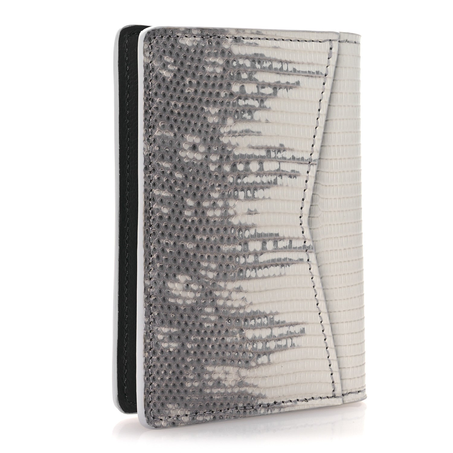 Louis Vuitton Lizard Pocket Organizer Argento 3 of 6