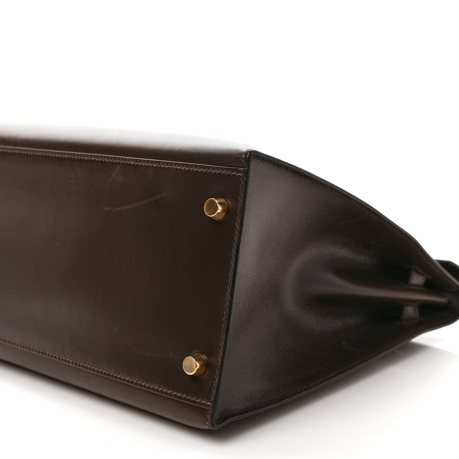 Hermes Box Kelly Sellier 35 Chocolate 8 of 12
