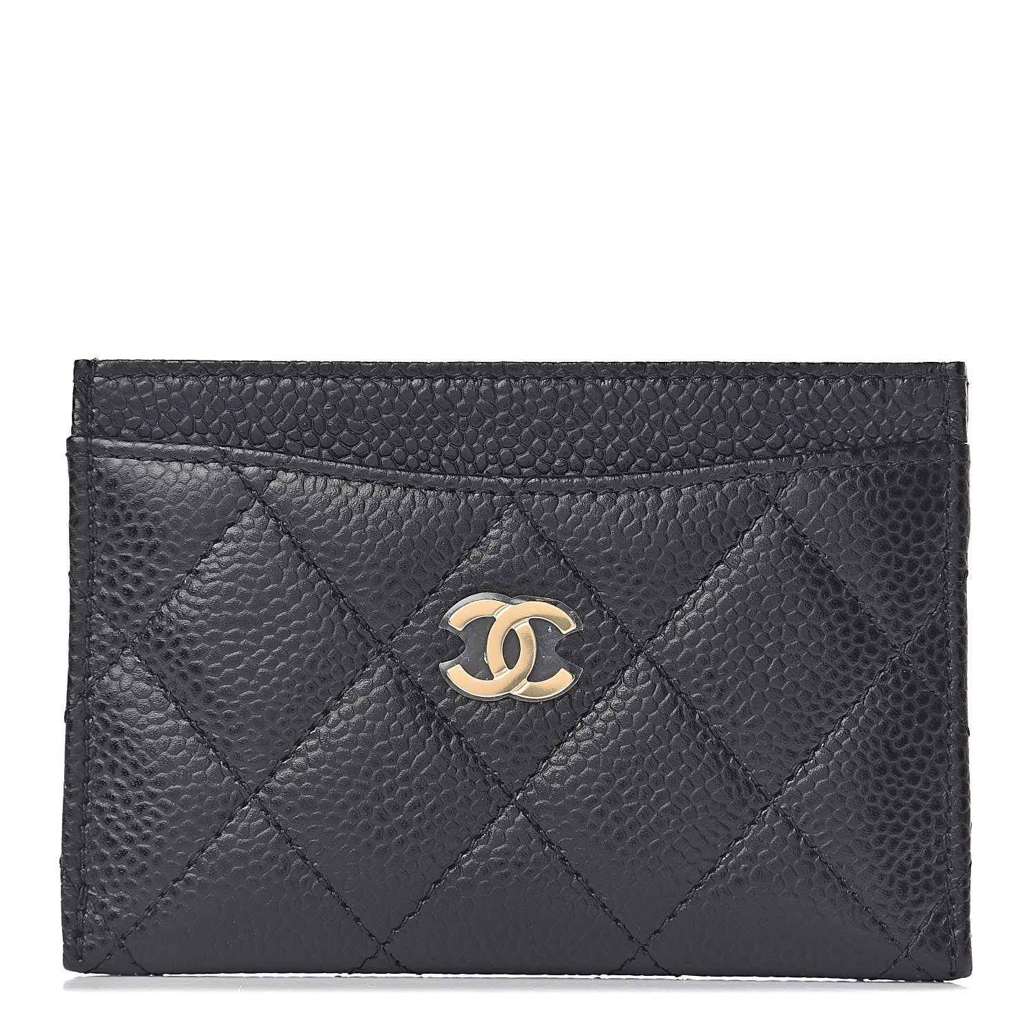 Chanel Caviar Quilted Card Holder Black 1 of 8