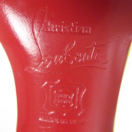 Christian Louboutin Satin Joli Noeud 957 Slides 40.5 Yellow 5 of 8