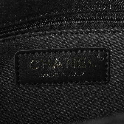 Chanel Denim Quilted Medium Funky Town Flap Black 6 of 8