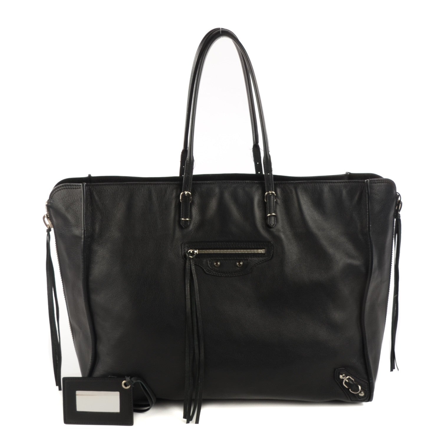 Balenciaga Supple Calfskin Papier A4 Tote Black 1 of 8
