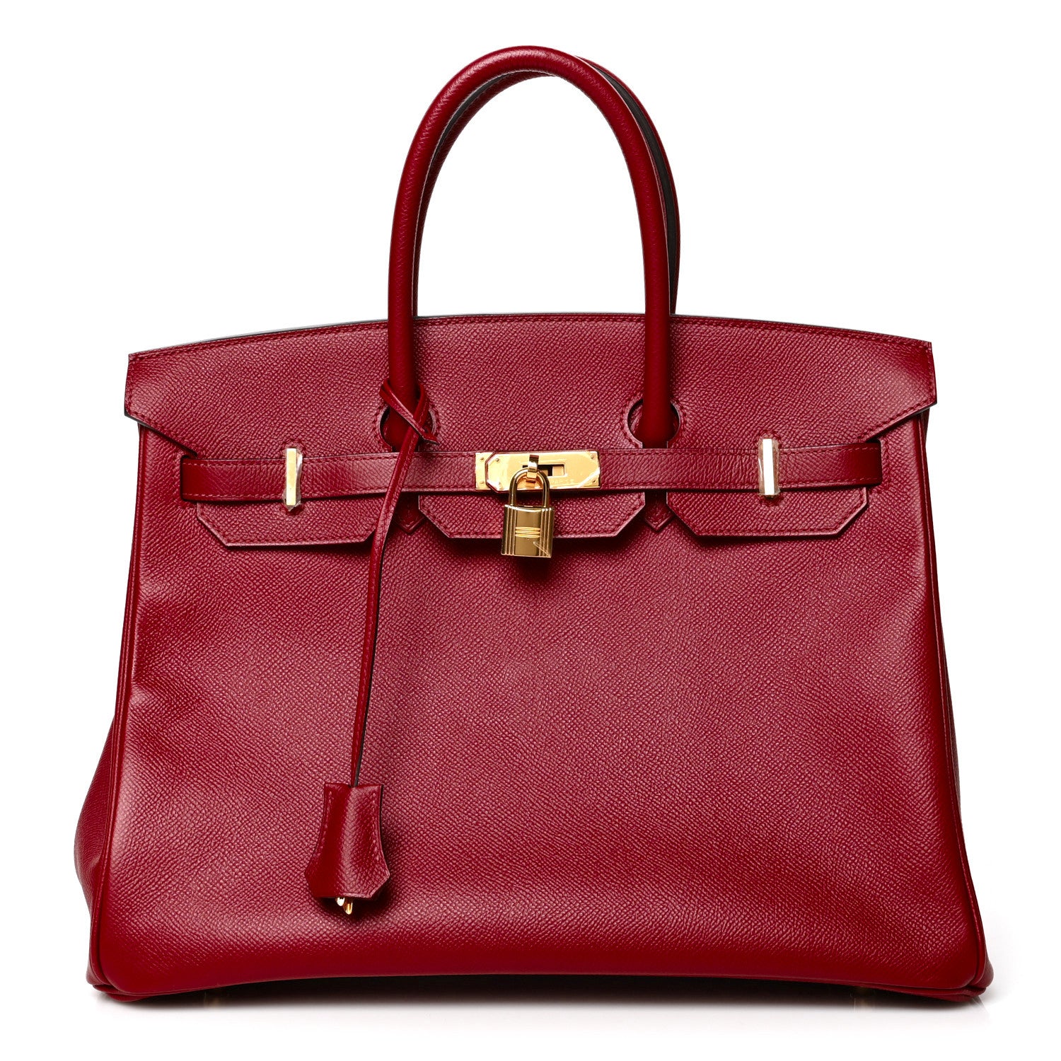 Hermes Epsom Birkin 35 Rouge Grenat 1 of 9