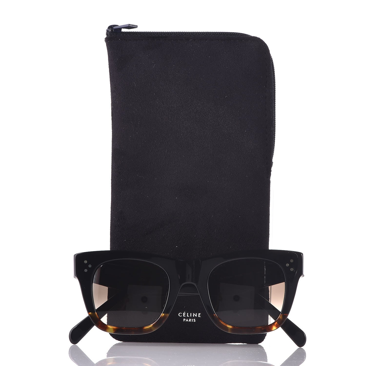 Celine Acetate Catherine Sunglasses CL41089/S Black Havana 7 of 7