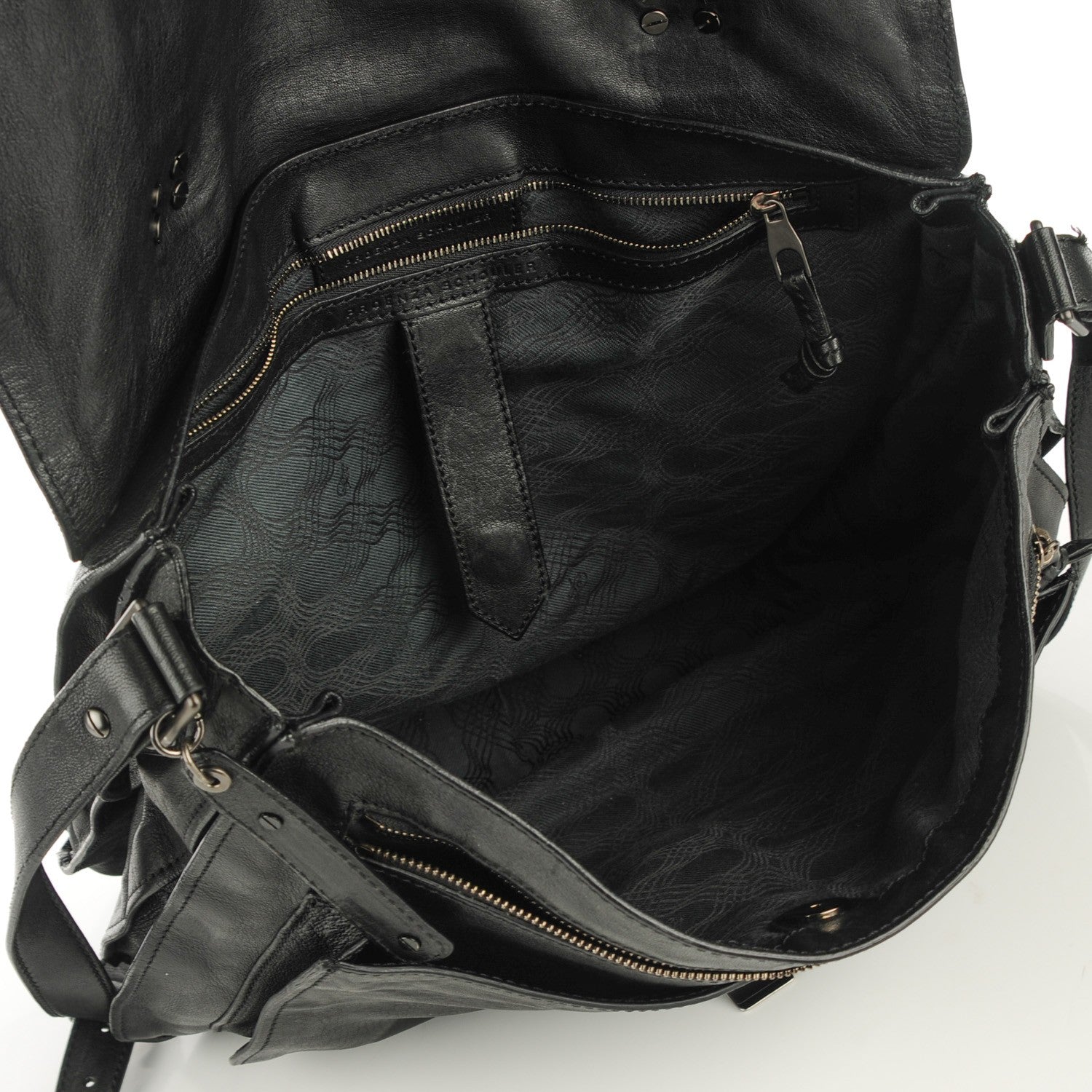 Proenza Schouler Lambskin PS1 Extra Large Satchel Black 2 of 11