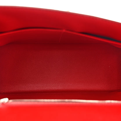 Hermes Epsom Kelly Sellier 32 Rouge Casaque 4 of 9