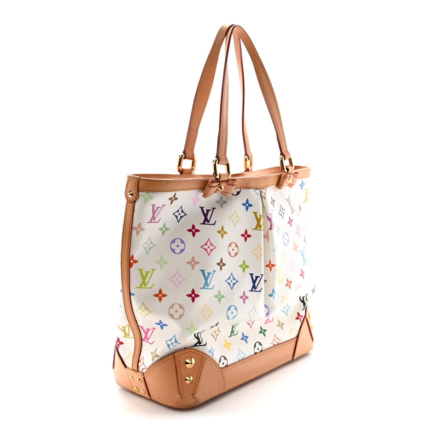 Monogram Multicolor Sharleen MM White