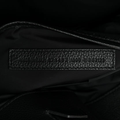 Balenciaga Grained Calfskin Embossed Large Car East West Tote Black 7 of 10