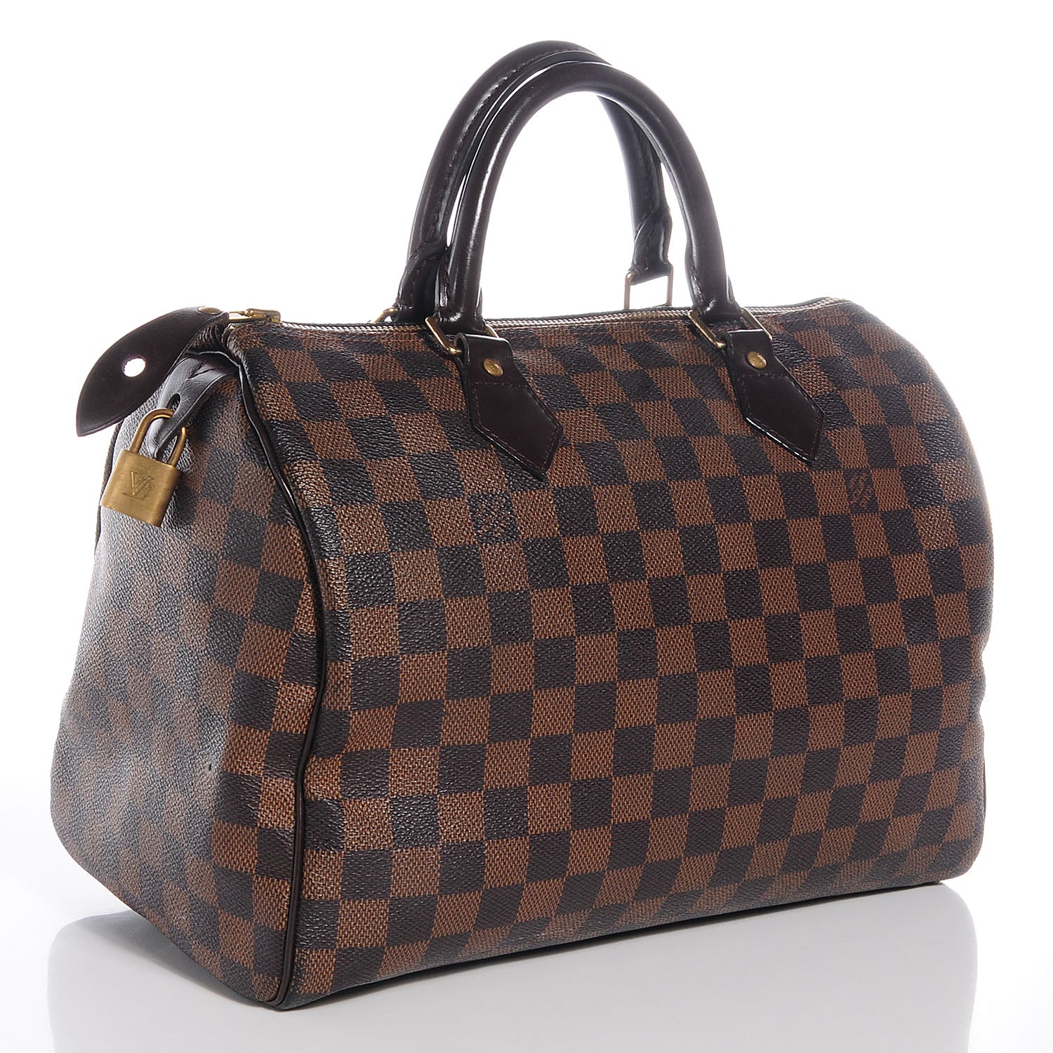 Louis Vuitton Damier Ebene Speedy 30 3 of 9