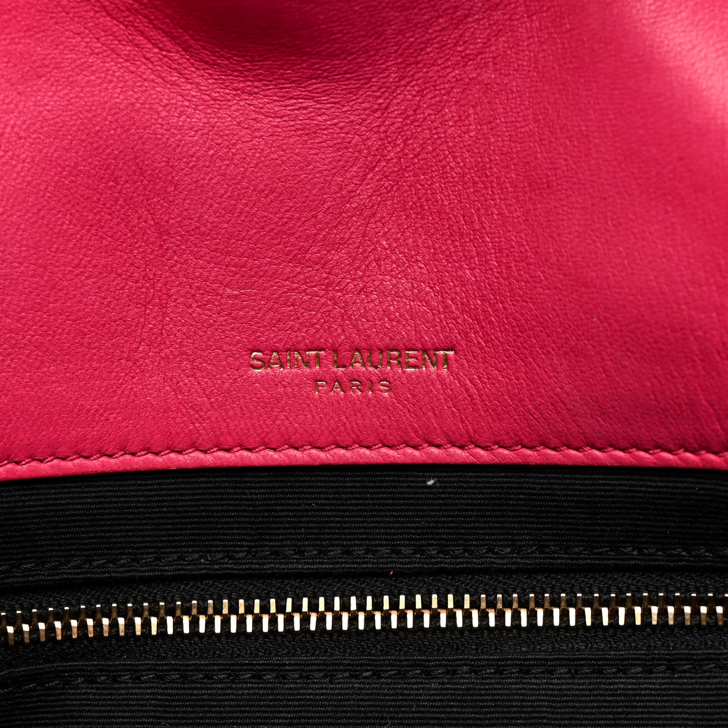 Lambskin Suede Patchwork Monogram Medium Jamie Fuchsia