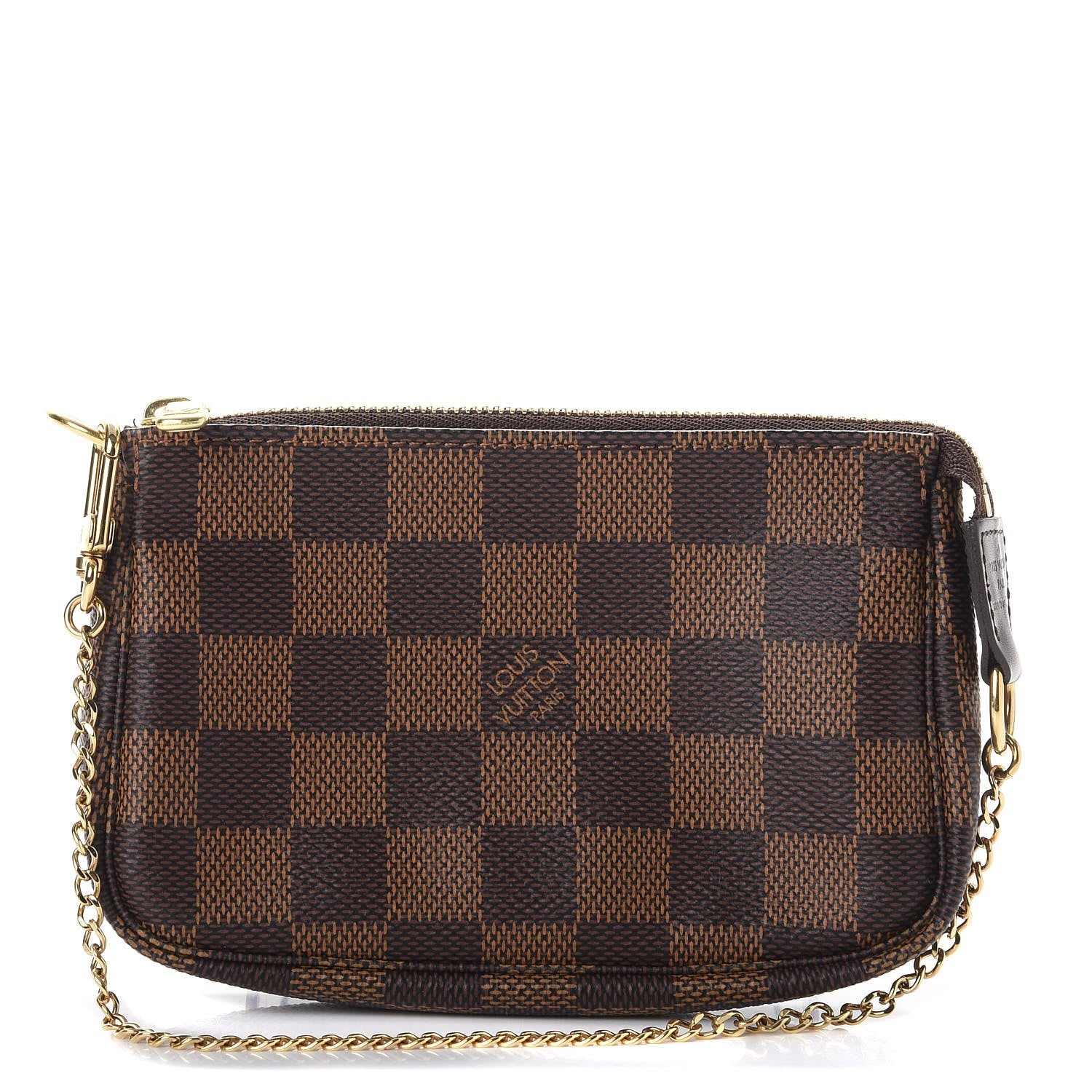 Louis Vuitton Damier Ebene Mini Pochette Accessories 1 of 8