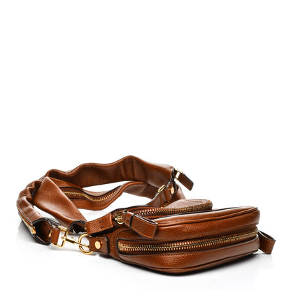 Tom Ford Pebbled Calfskin Mini Jennifer Crossbody Bag Caramel 4 of 8