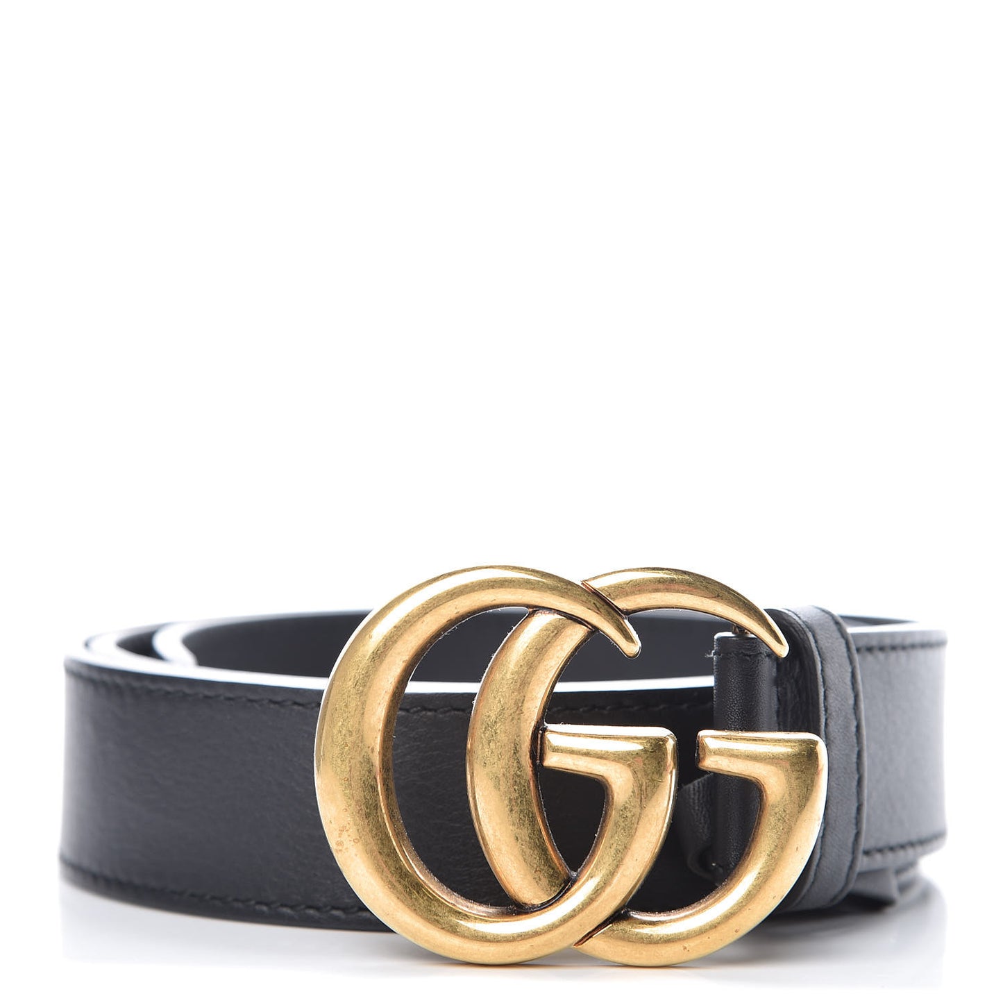 Calfskin Double G 30mm Belt 85 34 Black