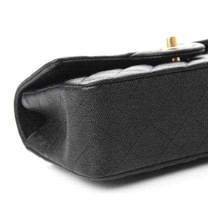 Chanel Caviar Quilted Mini Top Handle Rectangular Flap Black 5 of 9