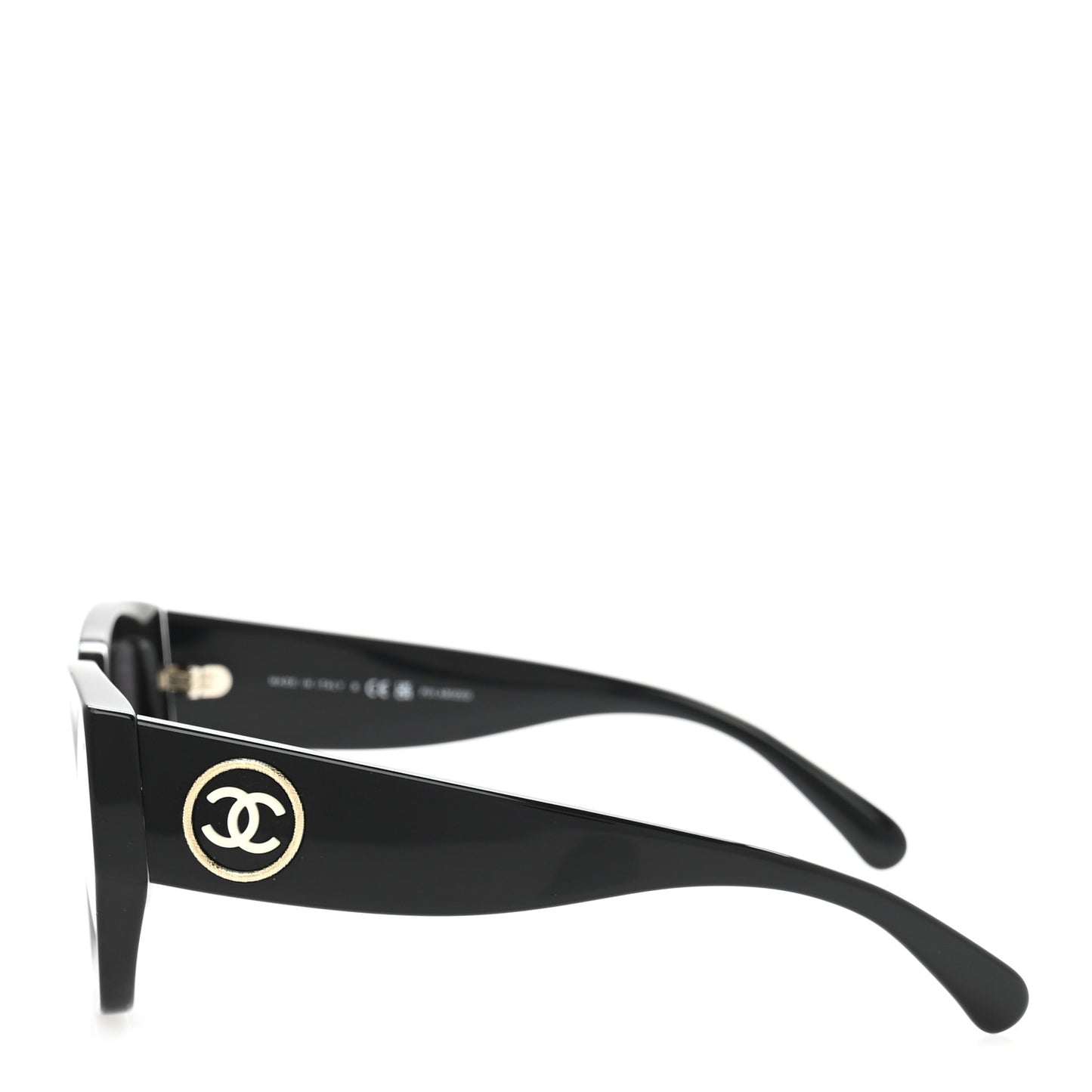 Acetate Polarized Square Sunglasses 5506 Black