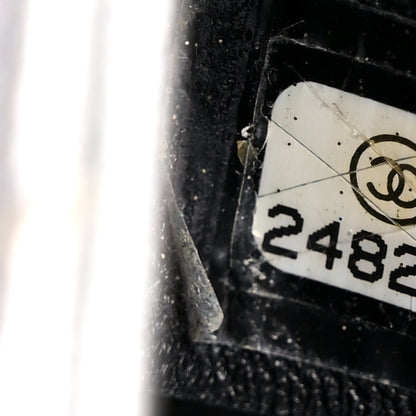 Chanel Metallic Lambskin Chevron Quilted Studded Extra Mini Flap Silver 7 of 13