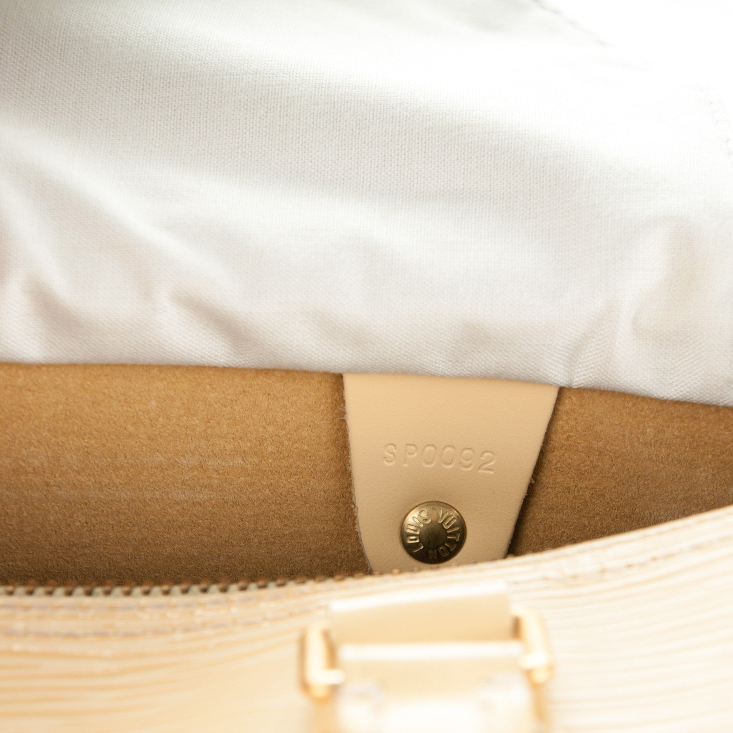 Louis Vuitton Epi Speedy 25 Vanilla 7 of 12