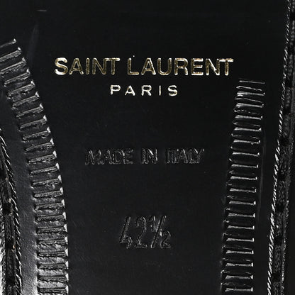 Saint Laurent Magnum Lux Calfskin Mens Le Loafer 15 Moccassins 42.5 Black 7 of 10