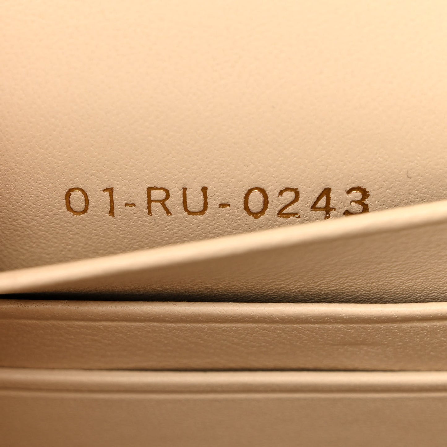 Lambskin Cannage Mini Miss Caro Bag Beige