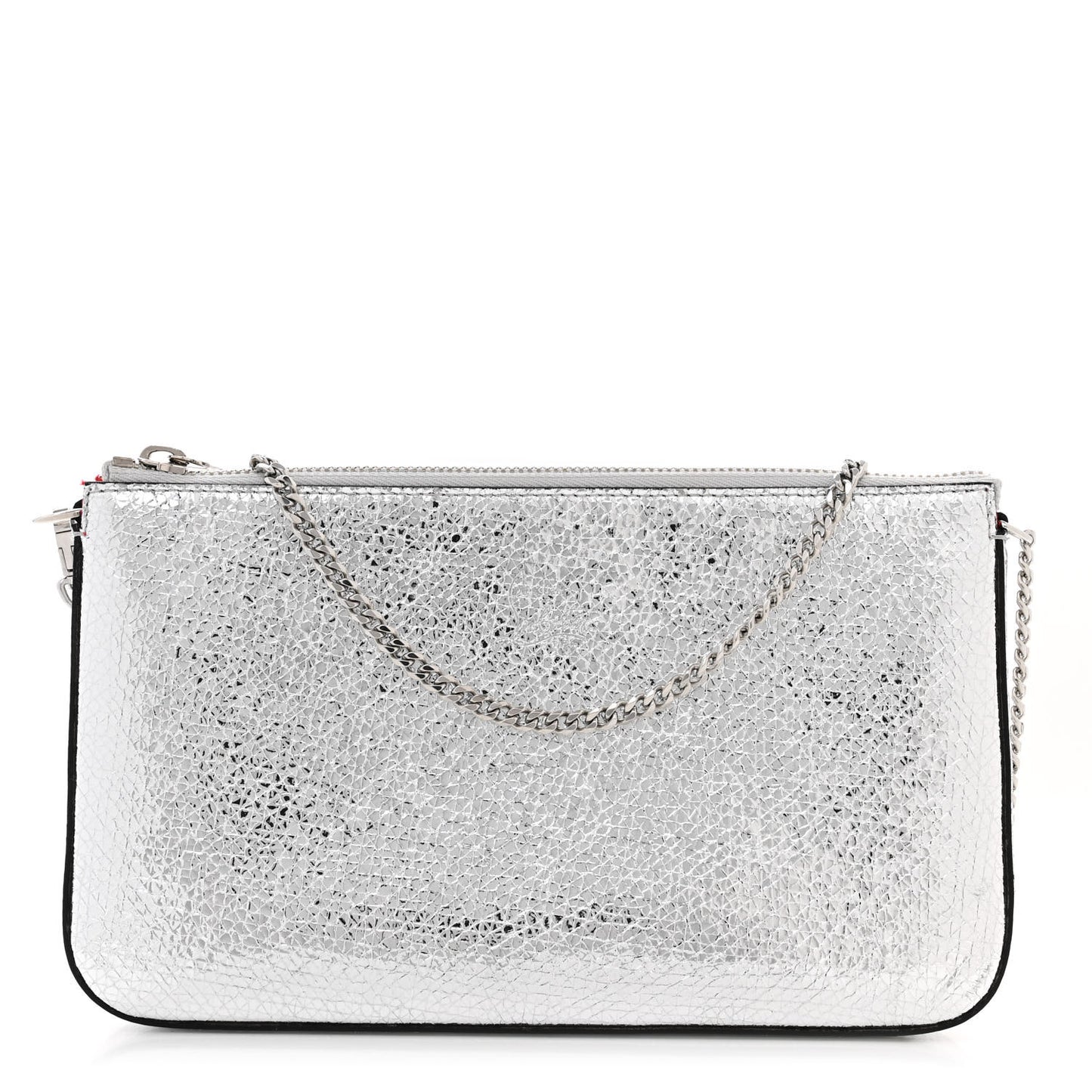 Specchio Star Loubila Chain Clutch Silver