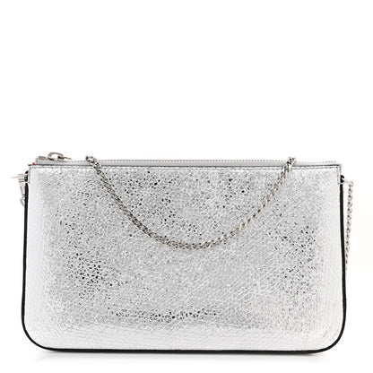 Christian Louboutin Specchio Star Loubila Chain Clutch Silver 1 of 13