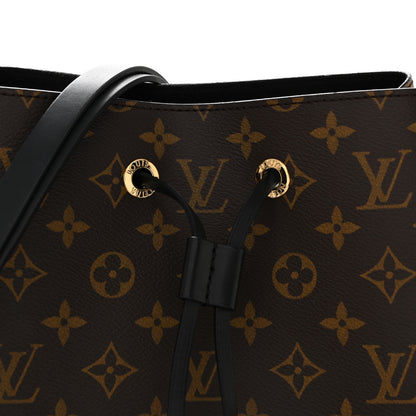 Louis Vuitton LOUIS VUITTON Monogram Neonoe MM Black 9 of 11