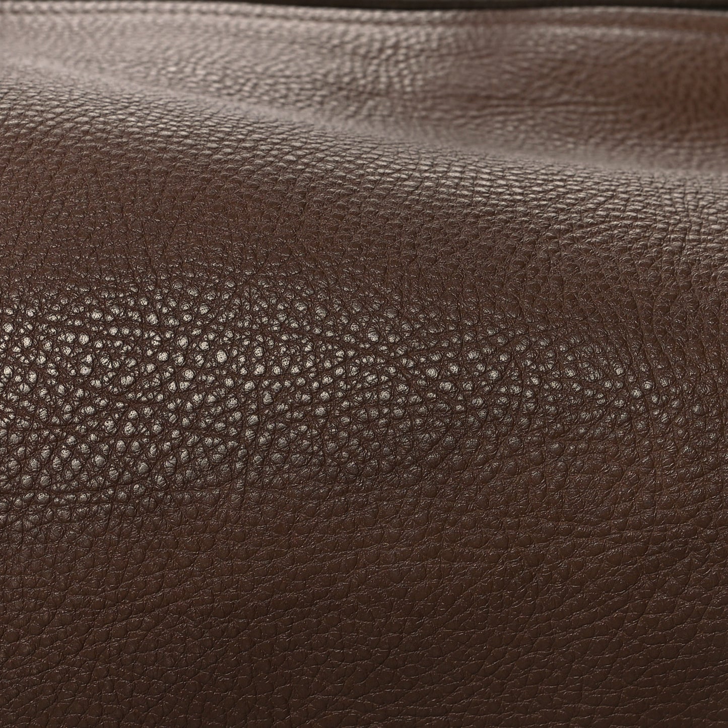 Calfskin Large Sofia Shoulder Bag Brown