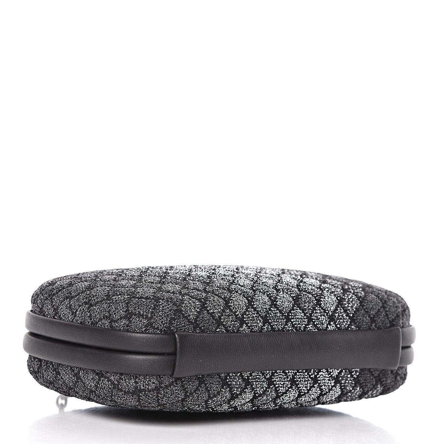 Lurex Intrecciato Chain Knot Clutch