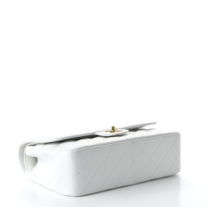 Chanel Caviar Quilted Jumbo Double Flap White 4 of 10
