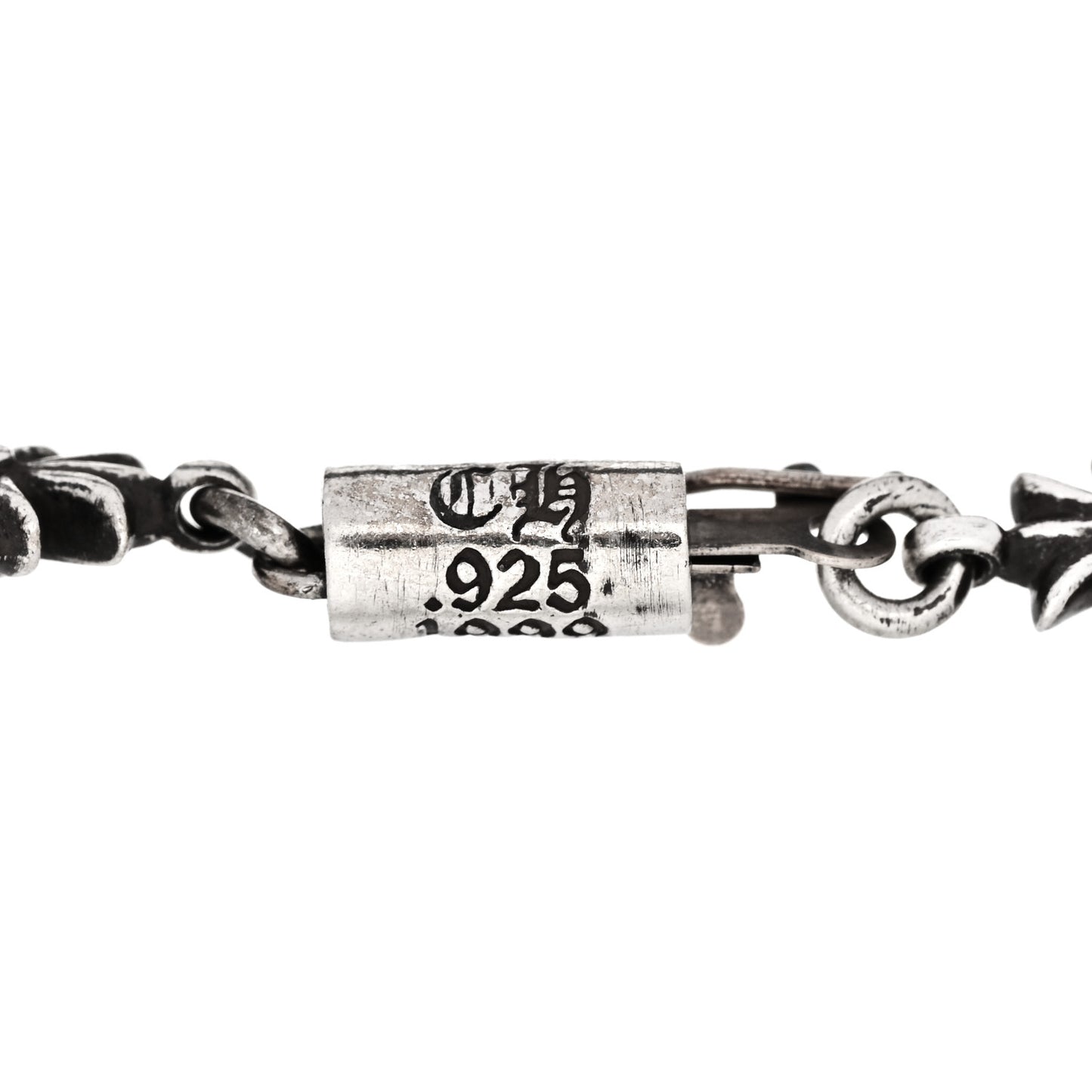 Sterling Silver Tiny E CH Plus Bracelet