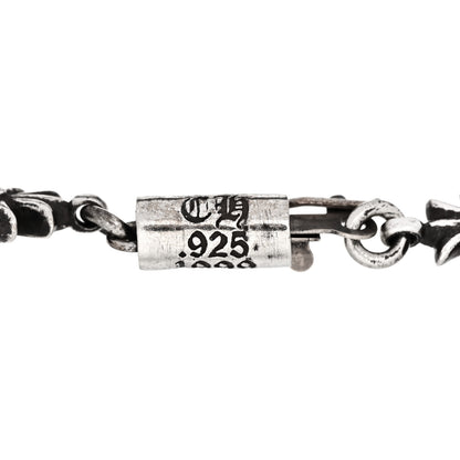 Chrome Hearts Sterling Silver Tiny E CH Plus Bracelet 5 of 5