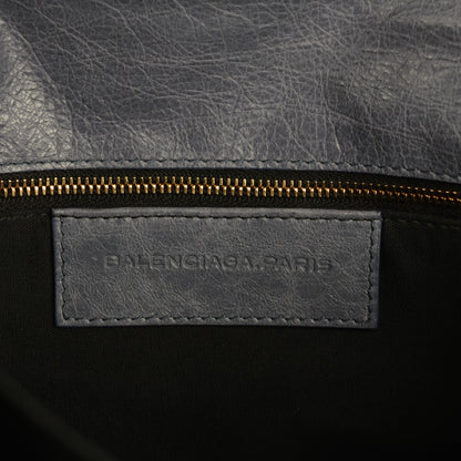 Balenciaga Agneau Giant 12 Rose Gold Hardware Envelope Clutch Jacynthe 6 of 7