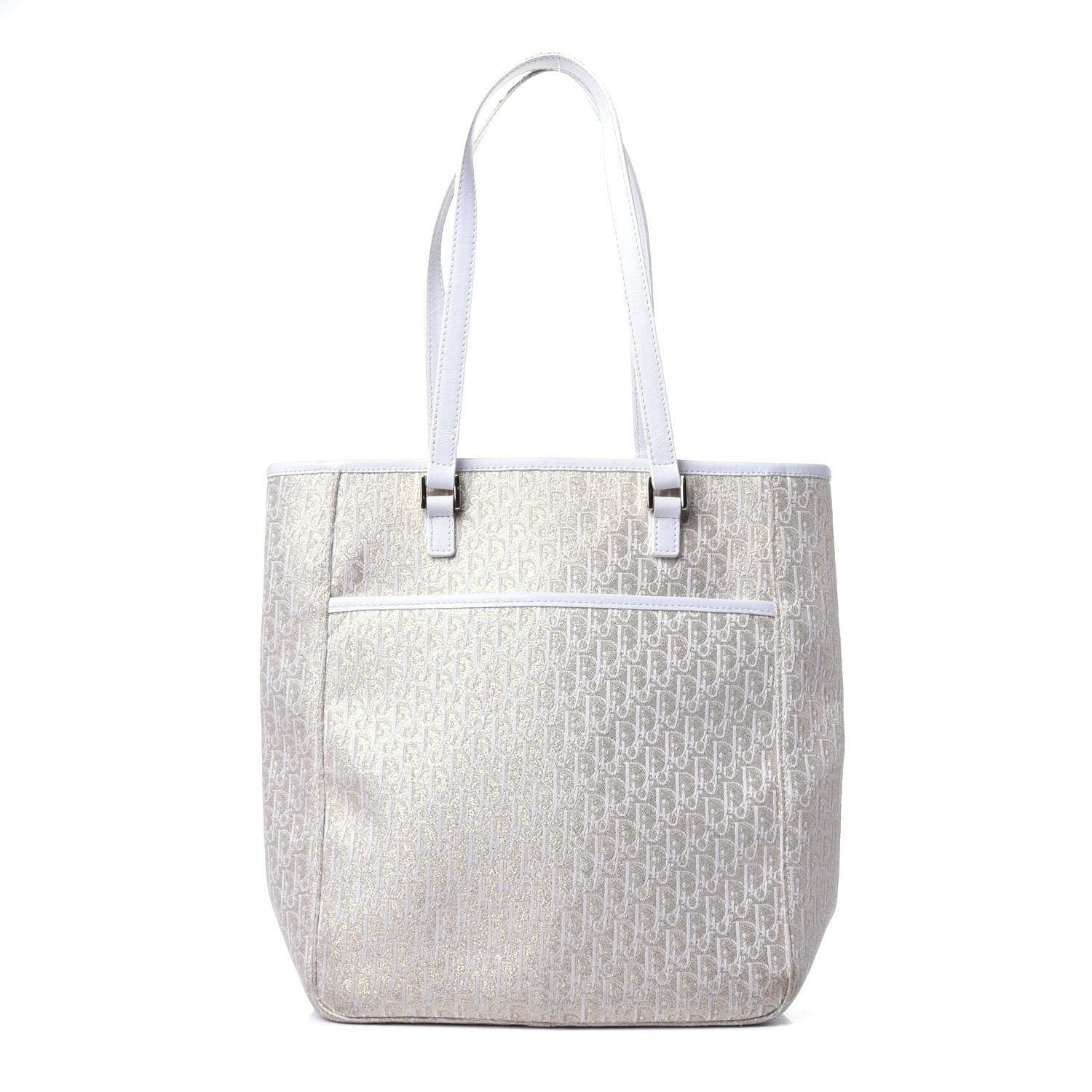 Christian Dior Monogram Tote White 1 of 11