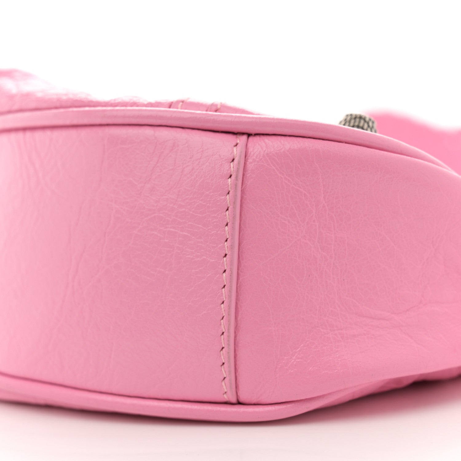 Balenciaga Agneau Arena Le Cagole Shoulder Bag XS Candy Pink 11 of 11