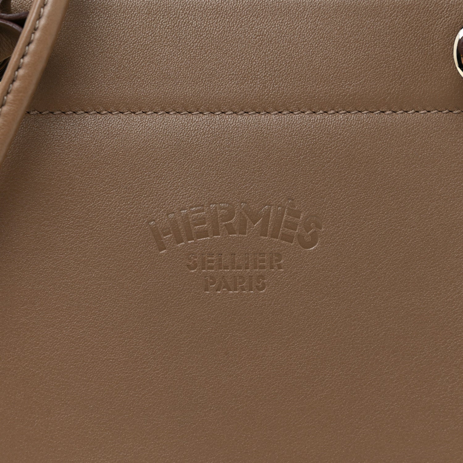 Hermes Milo Lambskin Swift Mini Aline Etoupe 7 of 10