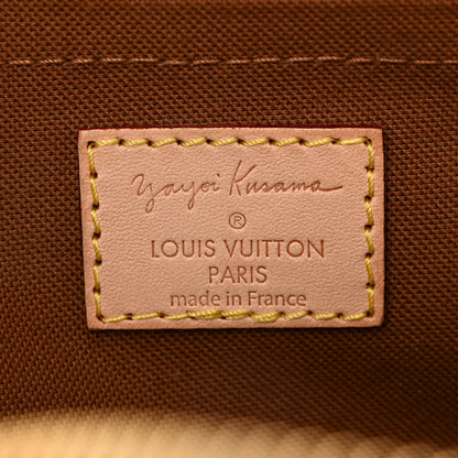 Louis Vuitton Monogram Kusama Pumpkin Dots Papillon 30 Red 6 of 10