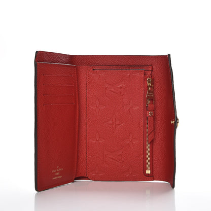 Louis Vuitton Empreinte Compact Curieuse Wallet Cherry 5 of 7