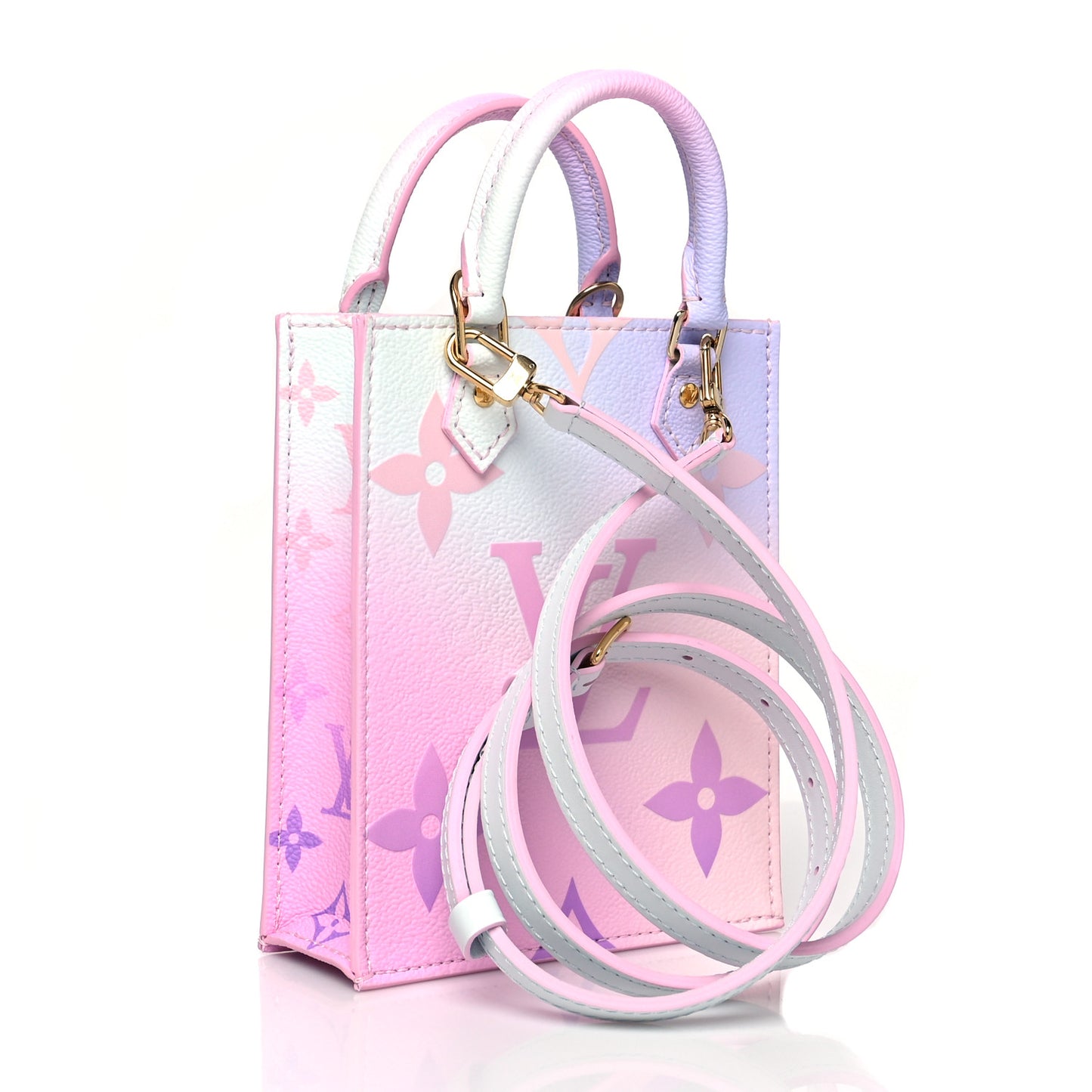 Monogram Giant Spring In The City Petit Sac Plat Sunrise Pastel