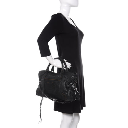 Balenciaga Agneau Classic Hardware City Anthracite 2 of 13