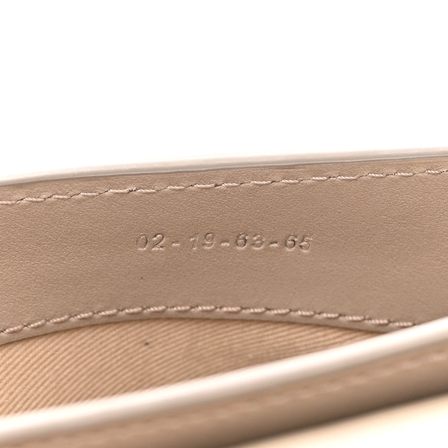 Calfskin Suede C Belt Bag Motty Grey