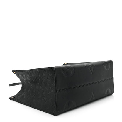 Louis Vuitton Empreinte Monogram Giant Onthego GM Black 4 of 12