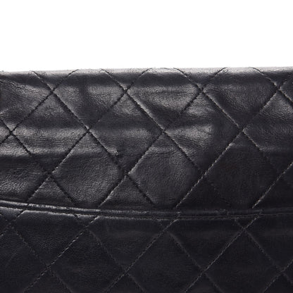 Chanel Lambskin Quilted Medium Single Flap Black 21 of 24
