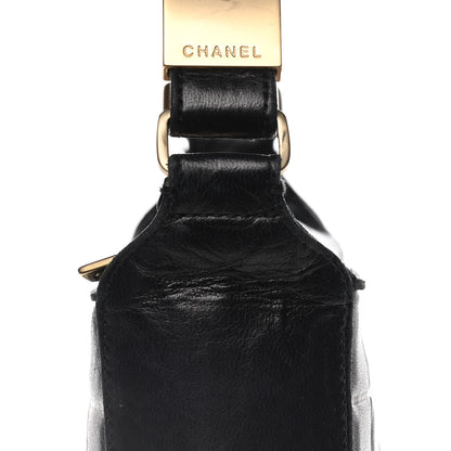 Chanel Lambskin Quilted Small Chocolate Bar Shoulder Bag Black 16 of 20