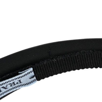 Prada Re-Nylon Triangle Logo Thin Headband Black 10 of 10