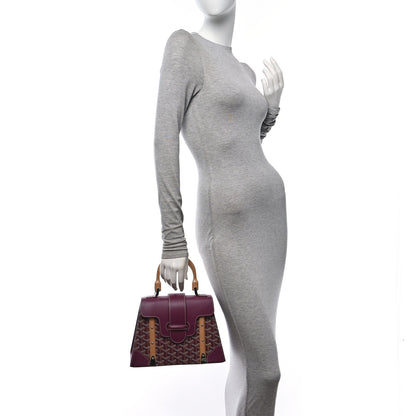 Goyard Goyardine Saigon PM Burgundy 2 of 18