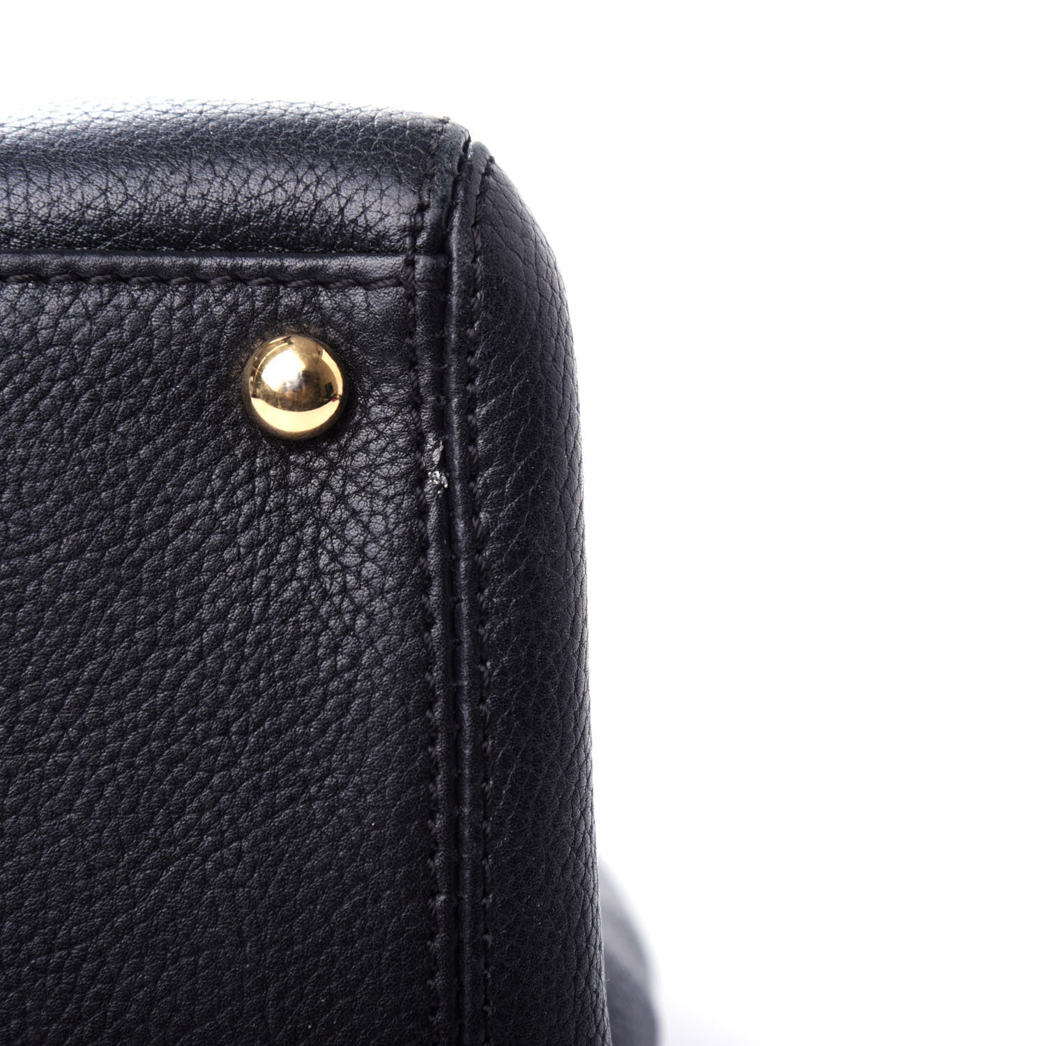 Chanel Calfskin Cerf Executive Shopper Tote Black 12 of 12
