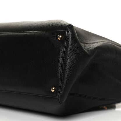 Chanel Caviar Cerf Executive Shopper Tote Black 11 of 11