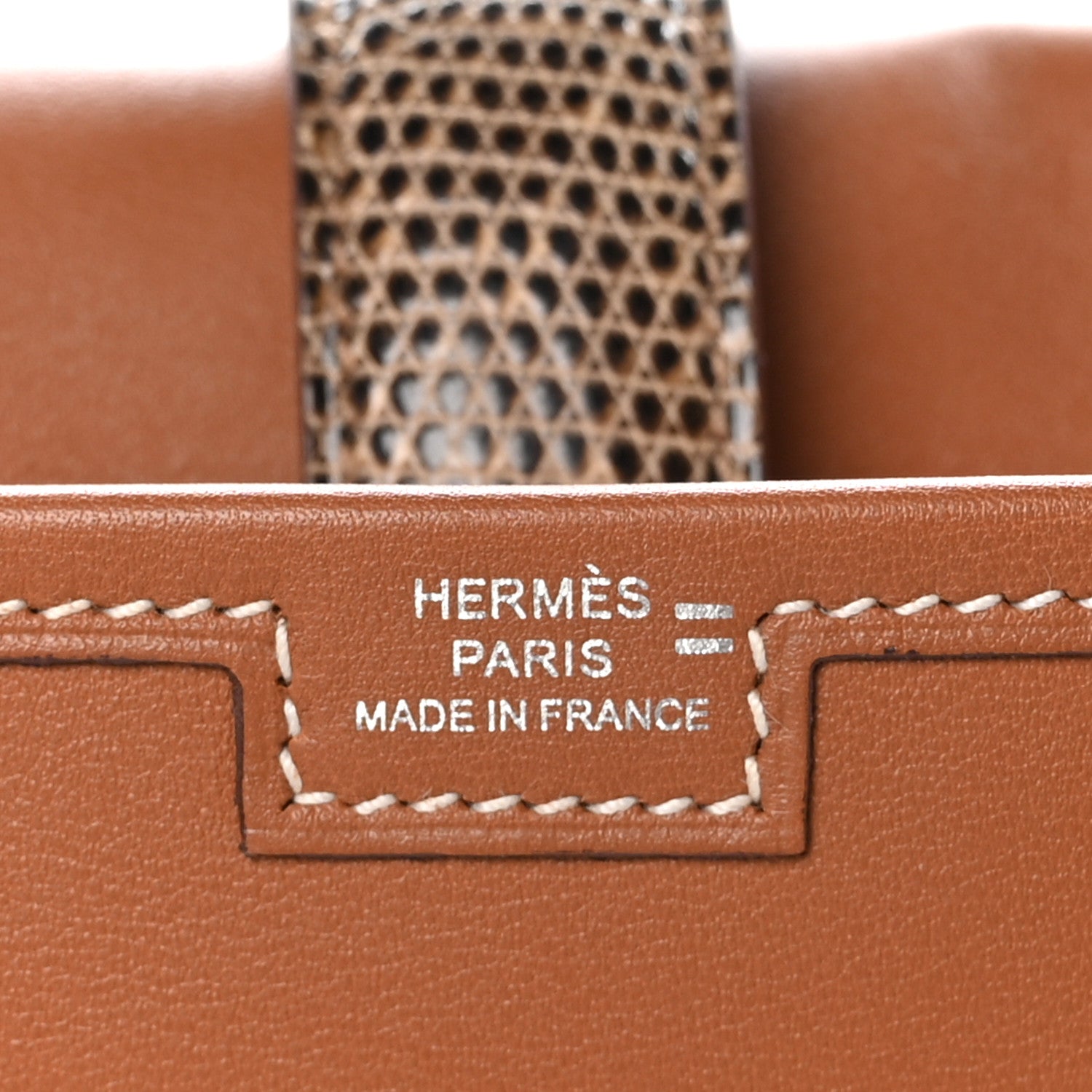 Hermes Swift Lizard Jige Elan Touch 29 Clutch Gold Ombre 6 of 9